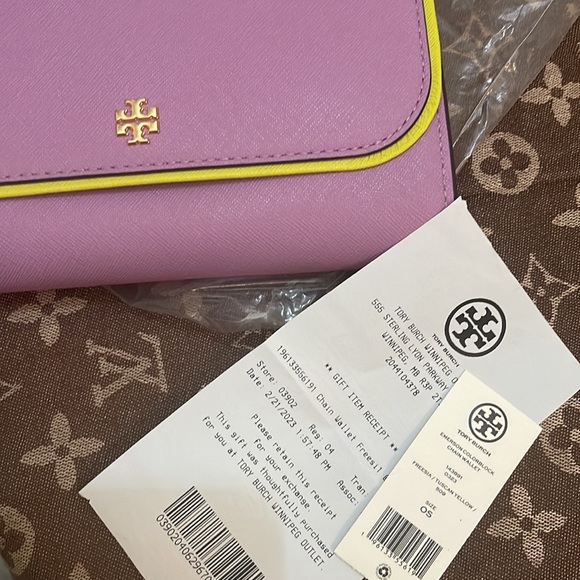 Brandnew Emerson Colorblock Chain Wallet - Picture 4 of 5